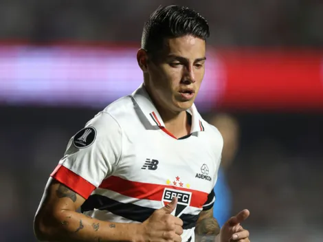 James Rodríguez não negocia volta ao São Paulo para se preparar para Copa do Mundo