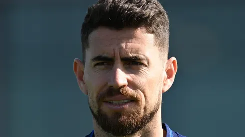 Com 33 anos e em alta no Flamengo, Jorginho mantém vivo o sonho de disputar sua primeira Copa do Mundo pela Itália. (Foto de Claudio Villa/Getty Images)