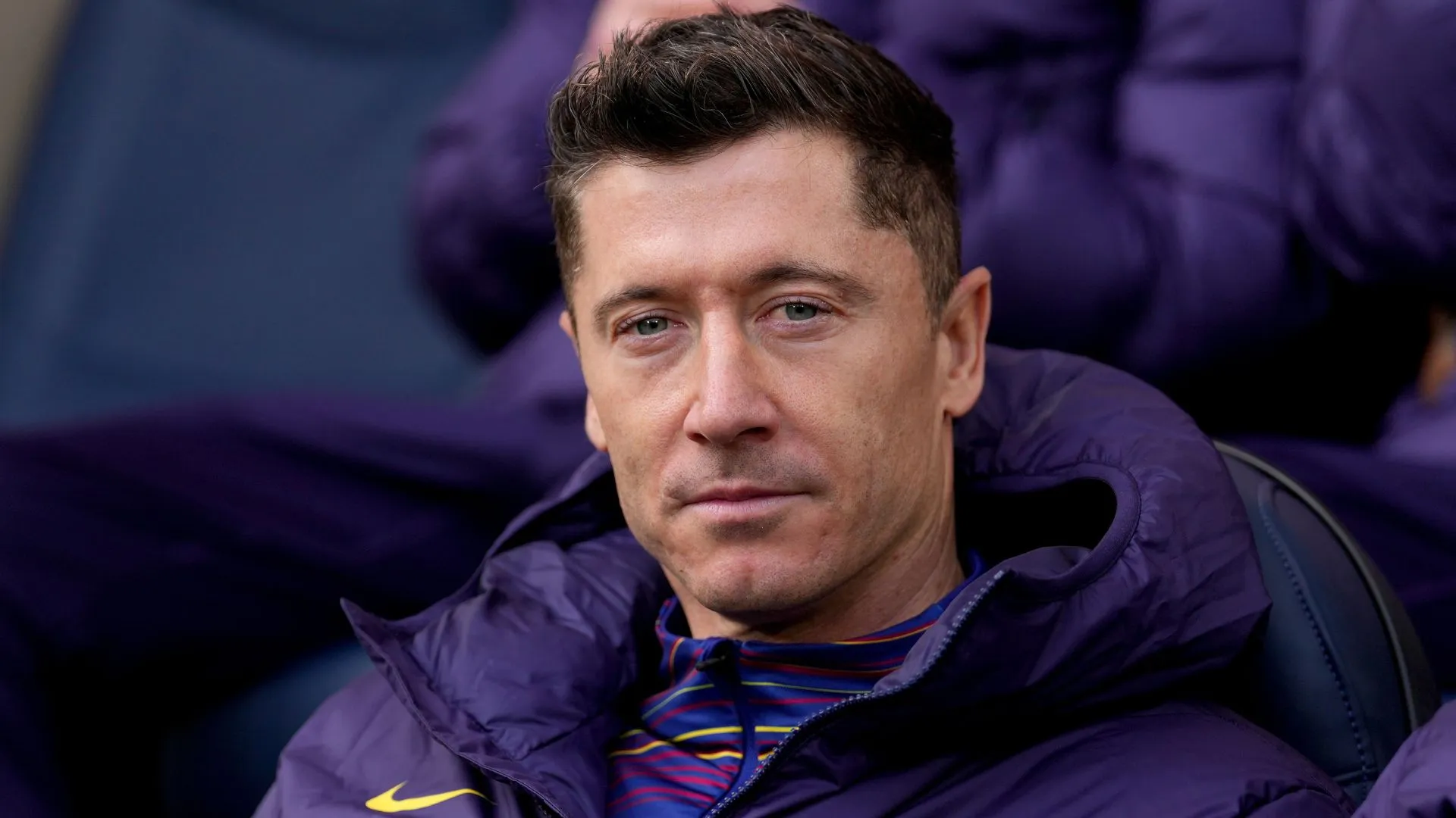 Lewandowski está em fim de contrato com o Barça. Foto: Alex Caparros/Getty Images