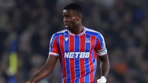 Marc Guéhi em jogo do Crystal Palace. Foto: Ed Sykes/Getty Images