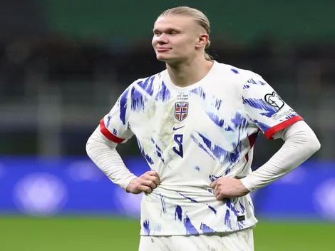 Haaland bate 100 gols na Premier pelo Manchester City e classifica a Noruega para a Copa