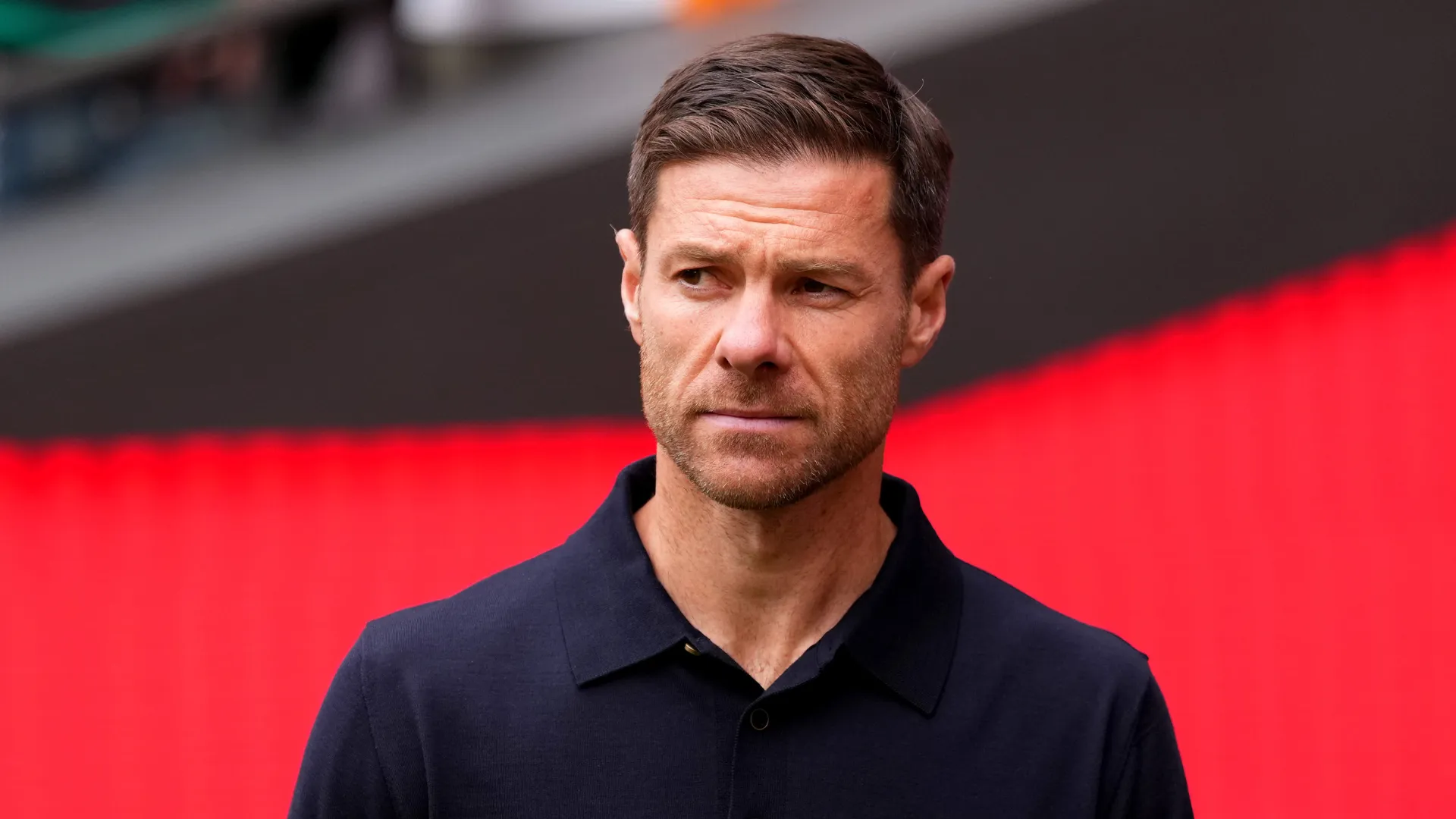 Xabi Alonso durante jogo do Real Madrid