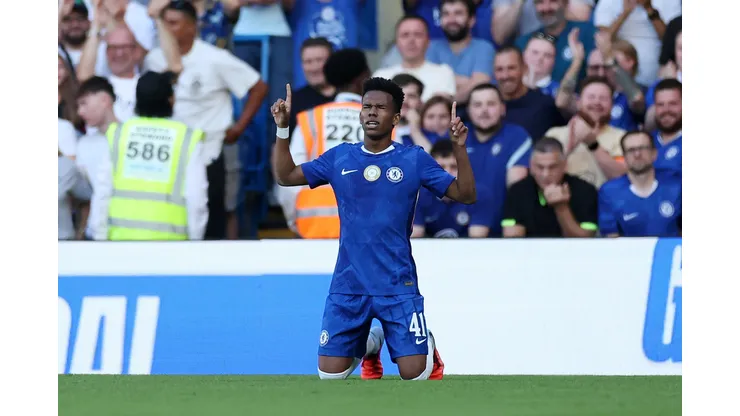 Estêvão, do Chelsea - Eddie Keogh/Getty Images