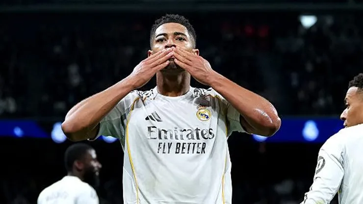 Bellingham, do Real Madrid, foi ligado ao Manchester United (Foto: Angel Martinez/Getty Images)