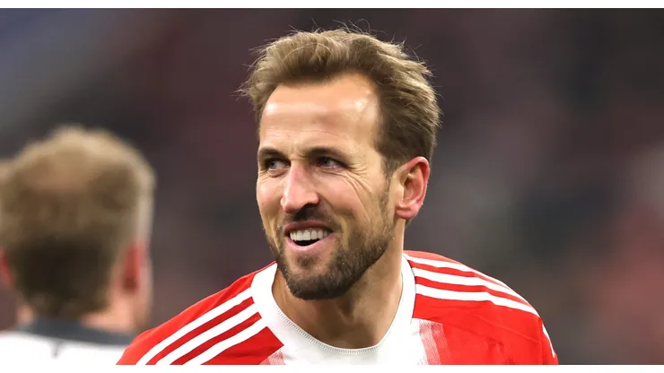 Harry Kane brilha pelo Bayern de Munique e fecha 2025 como goleador letal. (Photo by Alexander Hassenstein/Getty Images)