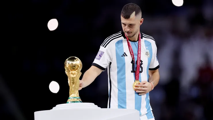 Guido Rodríguez, pela Seleção Argentina. (Foto: Clive Brunskill/Getty Images)