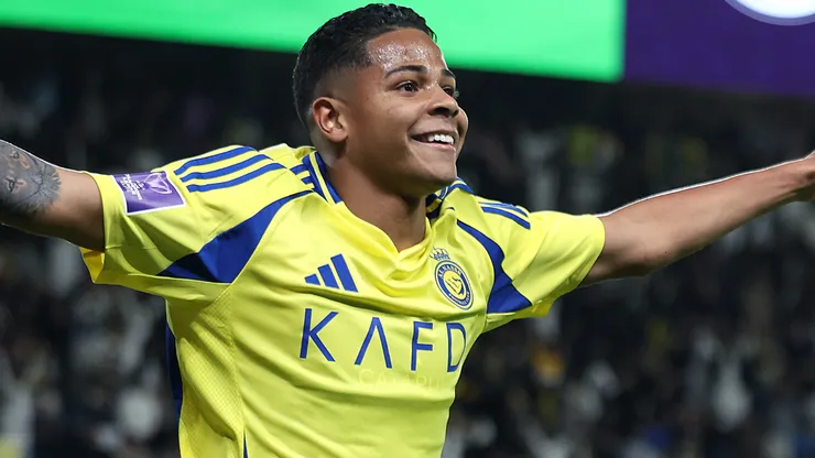 Wesley em campo pelo Al-Nassr. Foto: Abdullah Ahmed/Getty Images