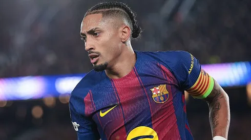 Raphinha é um dos principais jogadores do Barcelona (Foto: Eric Alonso/Getty Images)
