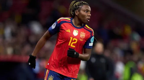 A atleta é uma das artilheiras da Liga F 2025/26 - Foto: Angel Martinez/Getty Images