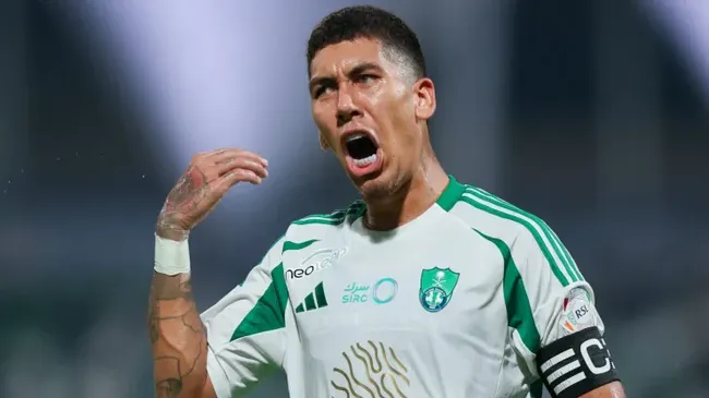 Roberto Firmino, quando defendia o Al-Ahli (Getty Images)
