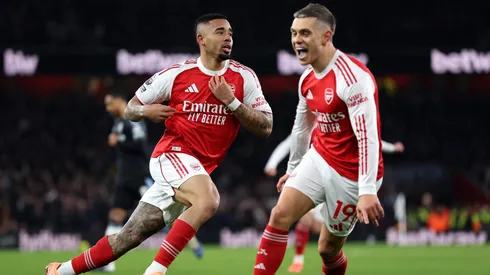 Gabriel Jesus marcou um dos quatro gols do Arsenal na goleada sobre o Aston Villa