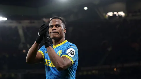 Jhon Arias pode sair dos Wolves em 2026. Michael Regan/Getty Images.