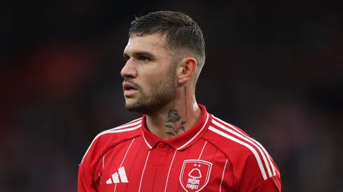 Morato, zagueiro do Nottingham Forest (Photo by Michael Regan/Getty Images)