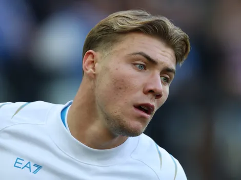 Napoli vai comprar Hojlund junto ao Manchester United