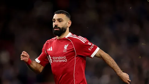 Salah pode estar deixando o Liverpool. Carl Recine/Getty Images.