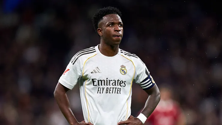 Vini Jr. pode jogar no Chelsea em 2026. Angel Martinez/Getty Images.