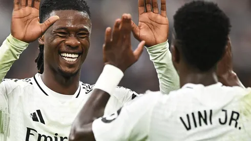 Vini Jr e Camavinga. (Photo by Denis Doyle/Getty Images)