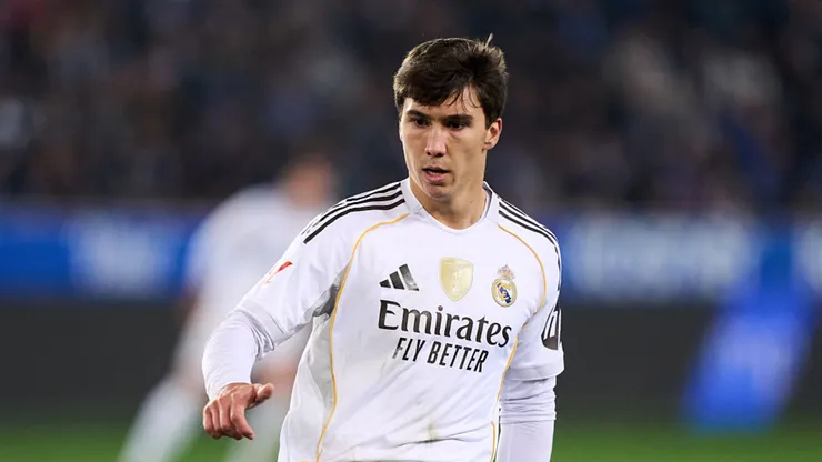 Gonzalo García pode substituir Mbappé no Real Madrid. Juan Manuel Serrano Arce/Getty Images.