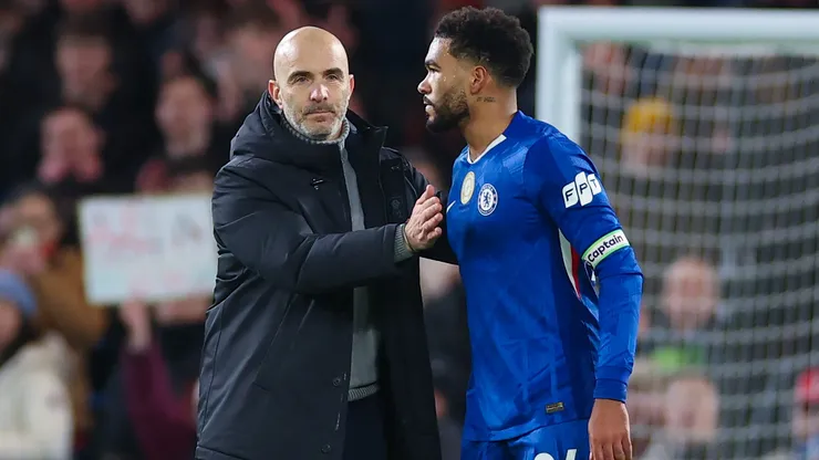 Enzo Maresca e Reece James. (Photo by Warren Little/Getty Images)