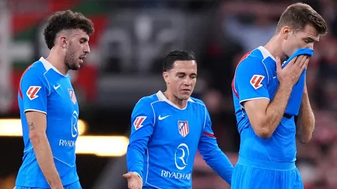 Matteo Ruggeri, Giacomo Raspadori e Alexander Sorloth. (Photo by Juan Manuel Serrano Arce/Getty Images)
