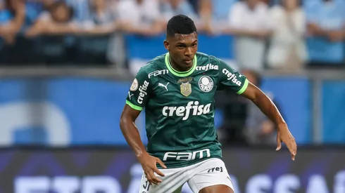 Luís Guilherme em jogo do Palmeiras (Pedro H. Tesch/Getty Images)