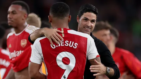 Arteta planeja utilizar Gabriel Jesus nos próximos jogos do Arsenal