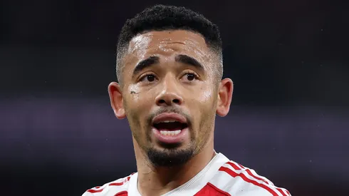 Gabriel Jesus pode ser punido pela Premier League. Foto: Alex Pantling/Getty Images