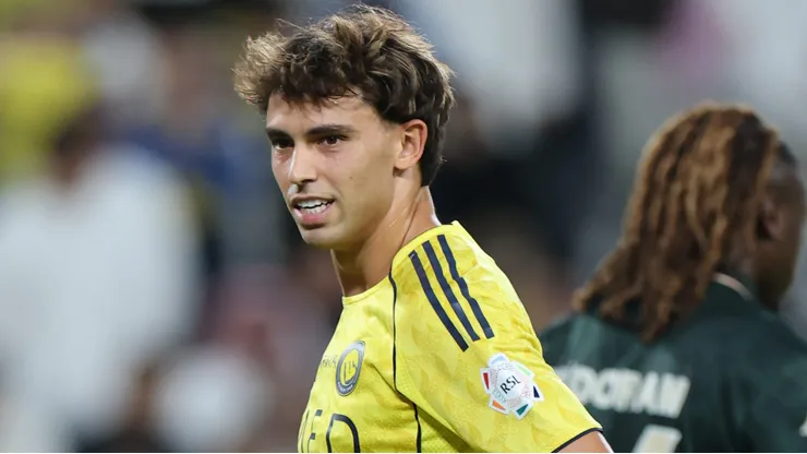 Vídeo: João Félix e Cristiano Ronaldo são ignorados em Al-Ahli x Al-Nassr. (Foto: Abdullah Ahmed/Getty Images)