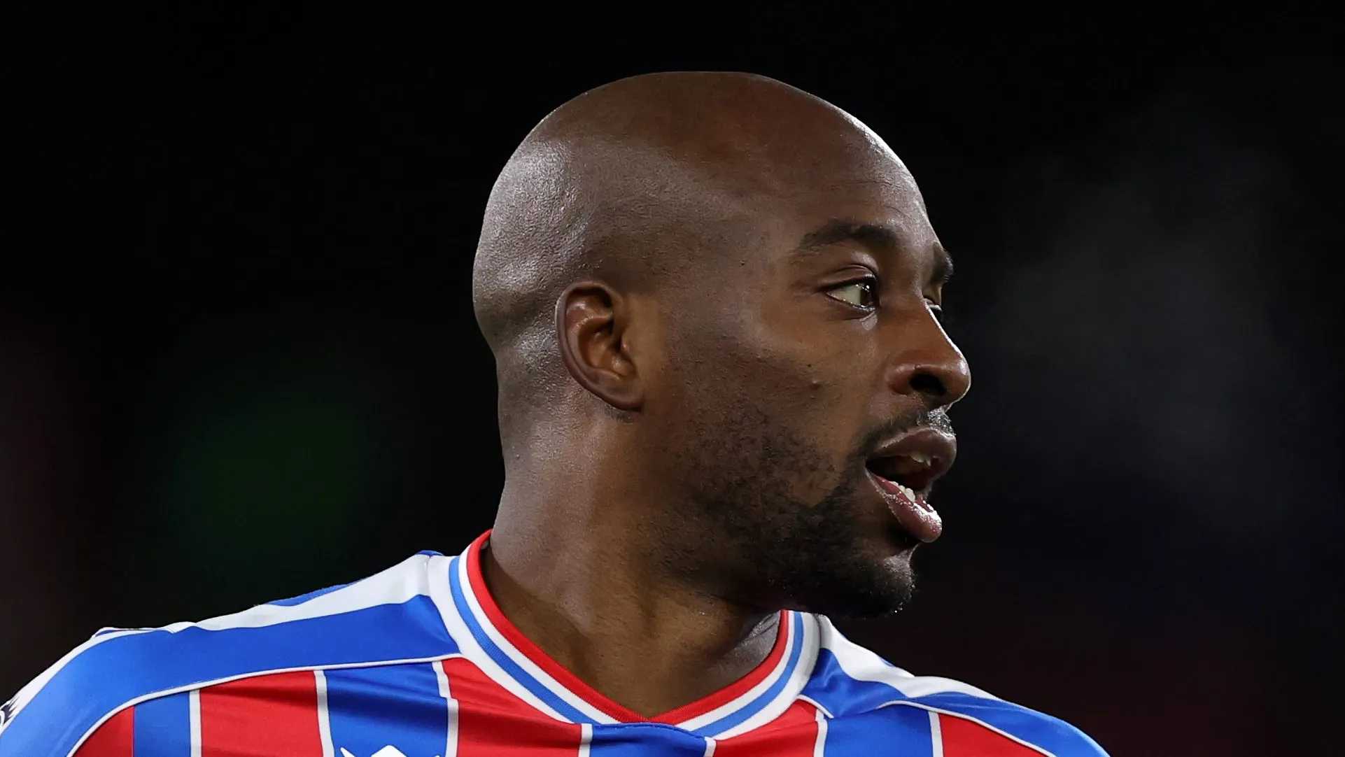Jean-Philippe Mateta, do Crystal Palace, durante a partida da Premier League entre Crystal Palace e Fulham, no Selhurst Park, em 1º de janeiro de 2026, em Londres, Inglaterra. (Foto de Justin Setterfield/Getty Images)