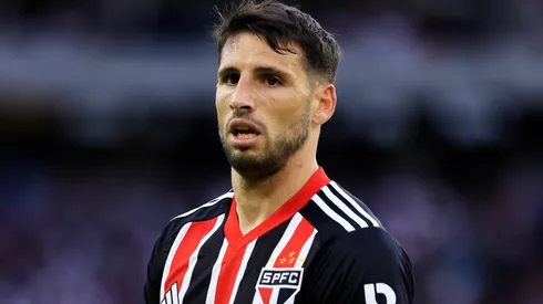 Calleri em campo pelo São Paulo. Foto: Franklin Jacome/Getty Images