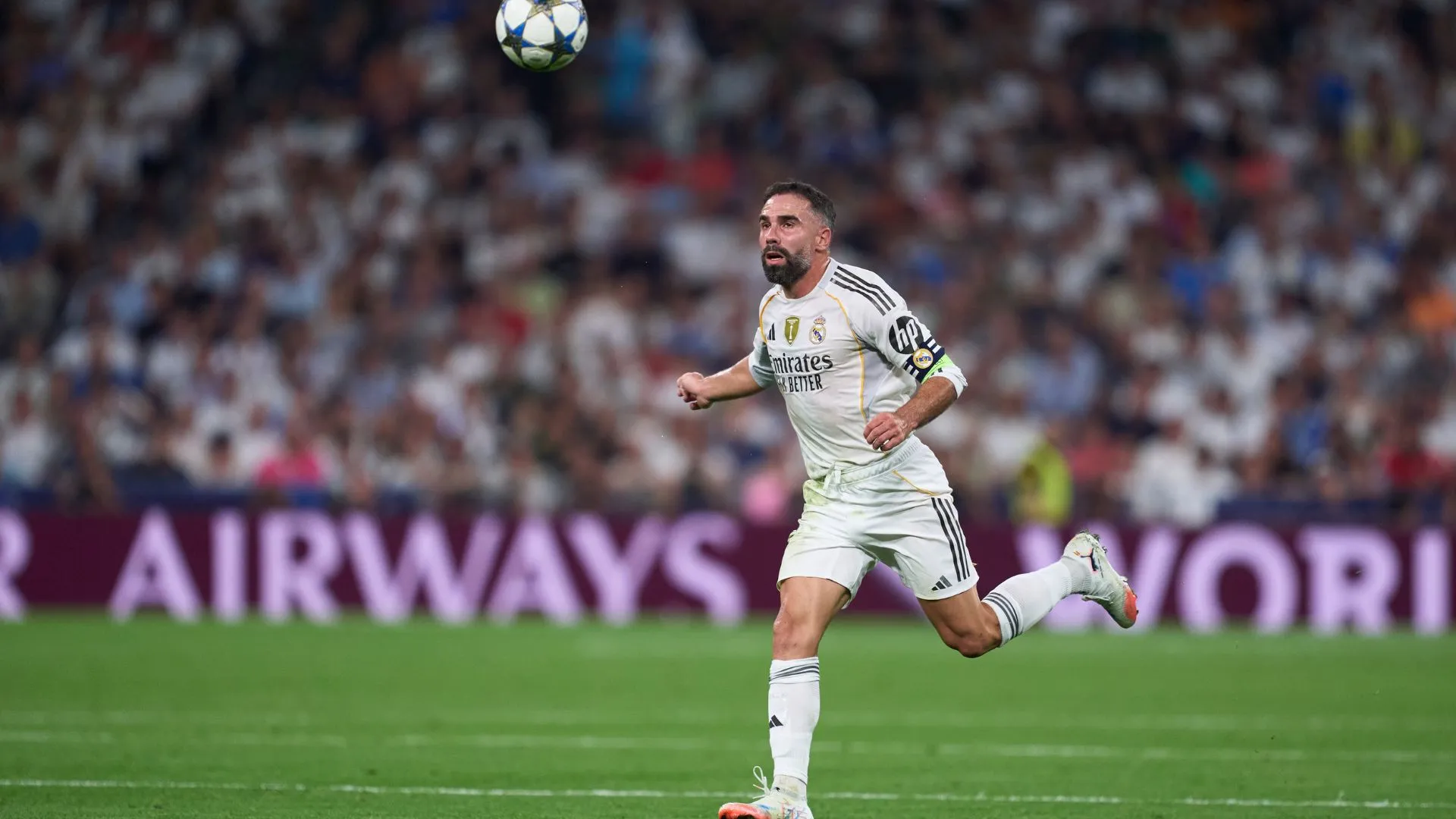 Carvajal está fora da provável escalação do Real Madrid contra o Betis (foto: Mateo Villalba Sanchez/Getty Images)