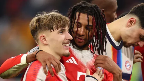 Lennart Karl e Michael Olise. (Photo by Adam Pretty/Getty Images)