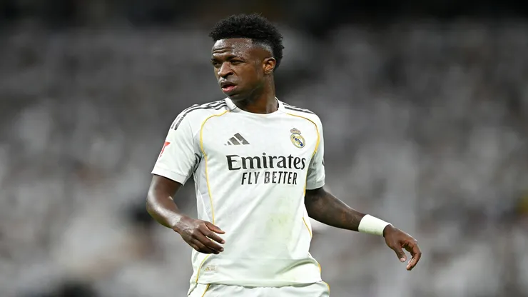 Vini Jr em Real Madrid x Real Bétis - Denis Doyle/Getty Images