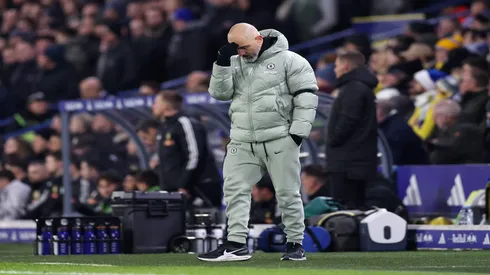 Enzo Maresca em partida entre Chelsea e Leeds - Stu Forster/Getty Images