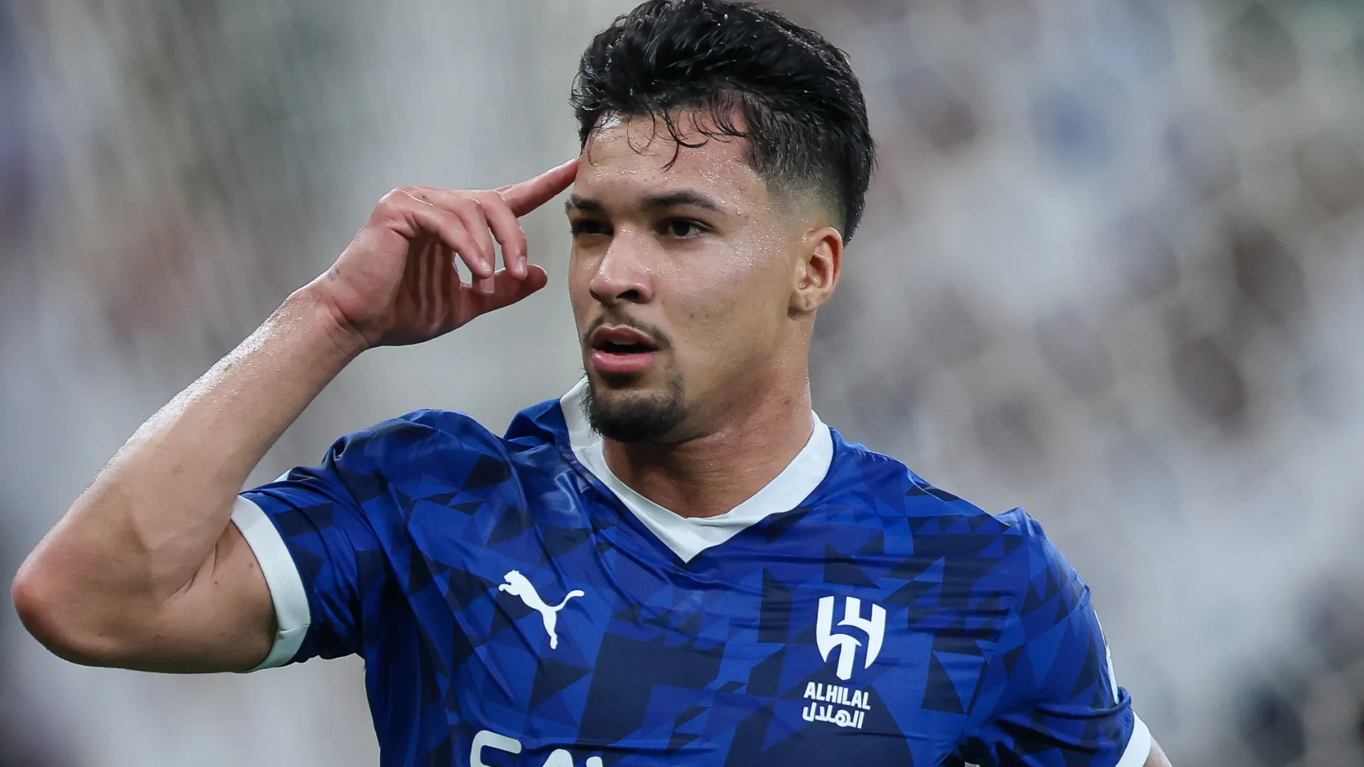 Marcos Leonardo faz ótima temporada na Arábia. Foto: Yasser Bakhsh/Getty Images