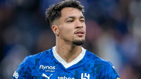 Marcos Leonardo em campo pelo Al-Hilal. Foto: Abdullah Ahmed/Getty Images