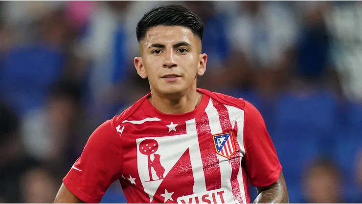 Atlético de Madrid é procurado pelo Napoli para negociar Thiago Almada. Foto: Alex Caparros/Getty Images