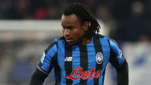 Ademola Lookman em jogo pela Atalanta. (Photo by Marco Luzzani/Getty Images)