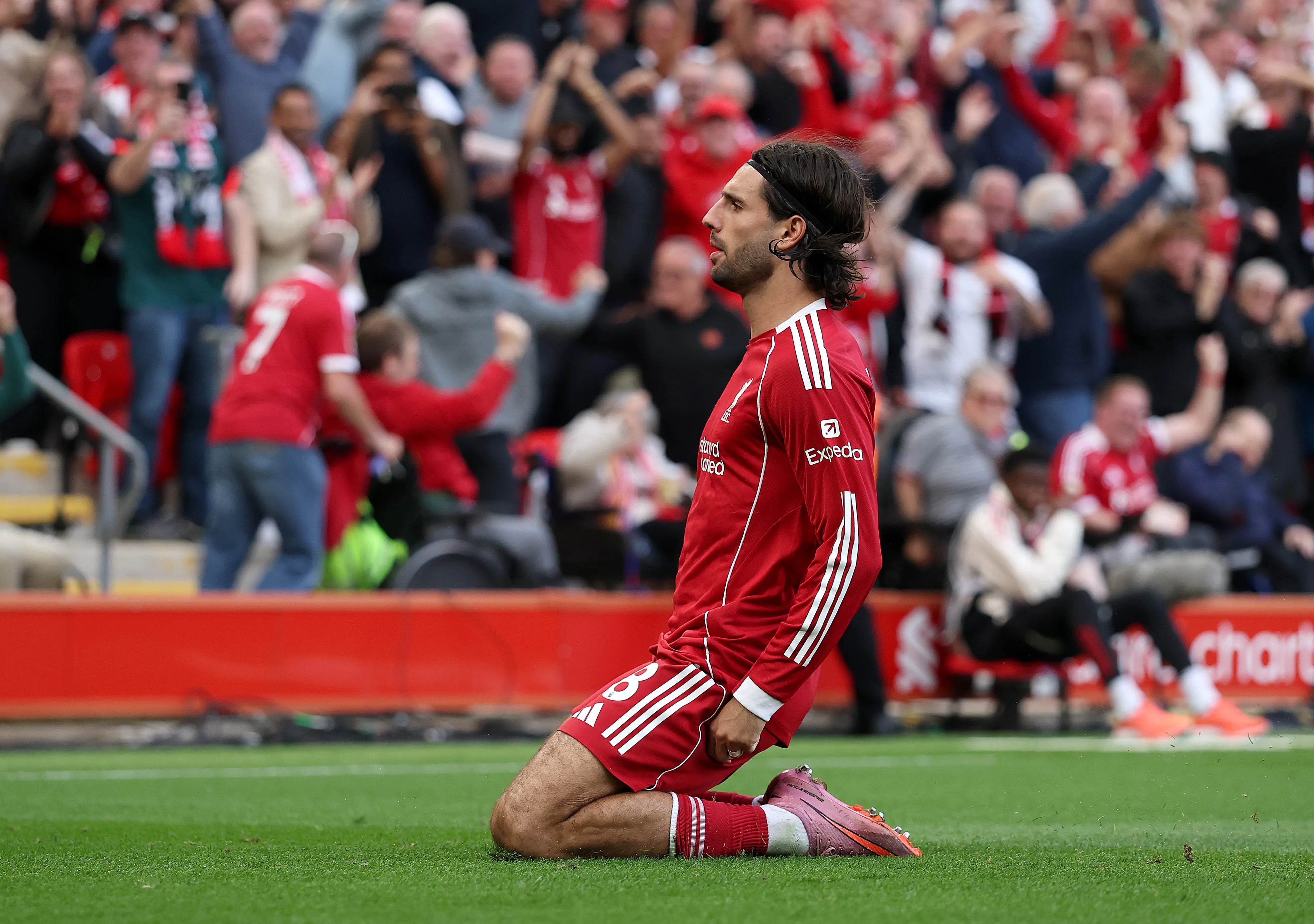 Liverpool de de vitória contra o Arsenal por 1 a 0. Foto: Carl Recine/Getty Images