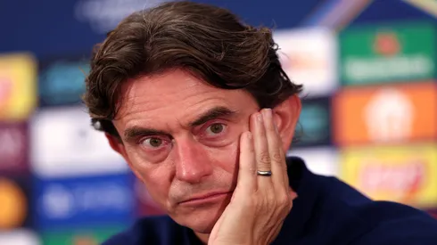 Thomas Frank, técnico do Tottenham - Michael Steele/Getty Images