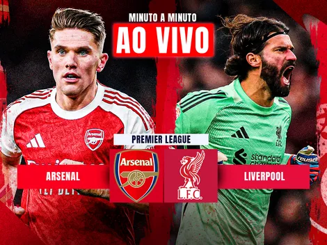 Arsenal x Liverpool ao vivo pela Premier League