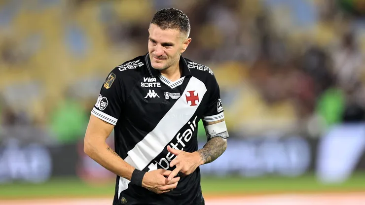 O centroavante Vegetti em jogo do Vasco (Buda Mendes/Getty Images)