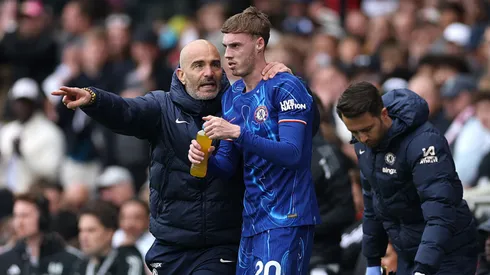 Cole Palmer e Enzo Maresca podem trabalhar juntos de novo. Ryan Pierse/Getty Images.