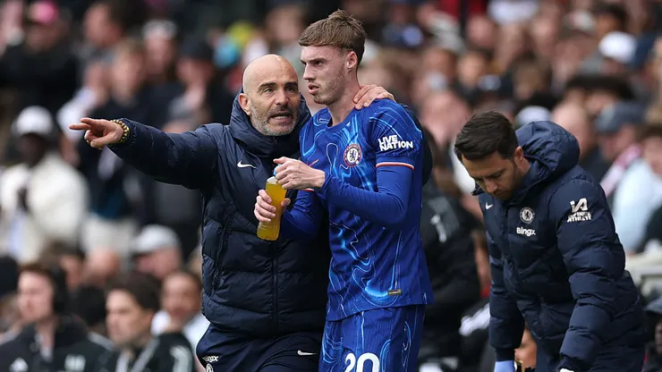 Cole Palmer e Enzo Maresca podem trabalhar juntos de novo. Ryan Pierse/Getty Images.
