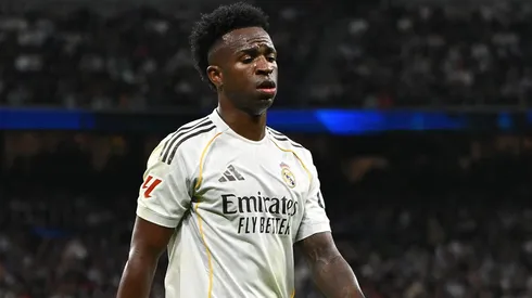 Vinícius Júnior chega a 19 jogos sem marcar pelo Real Madrid. (Foto: Denis Doyle/Getty Images)
