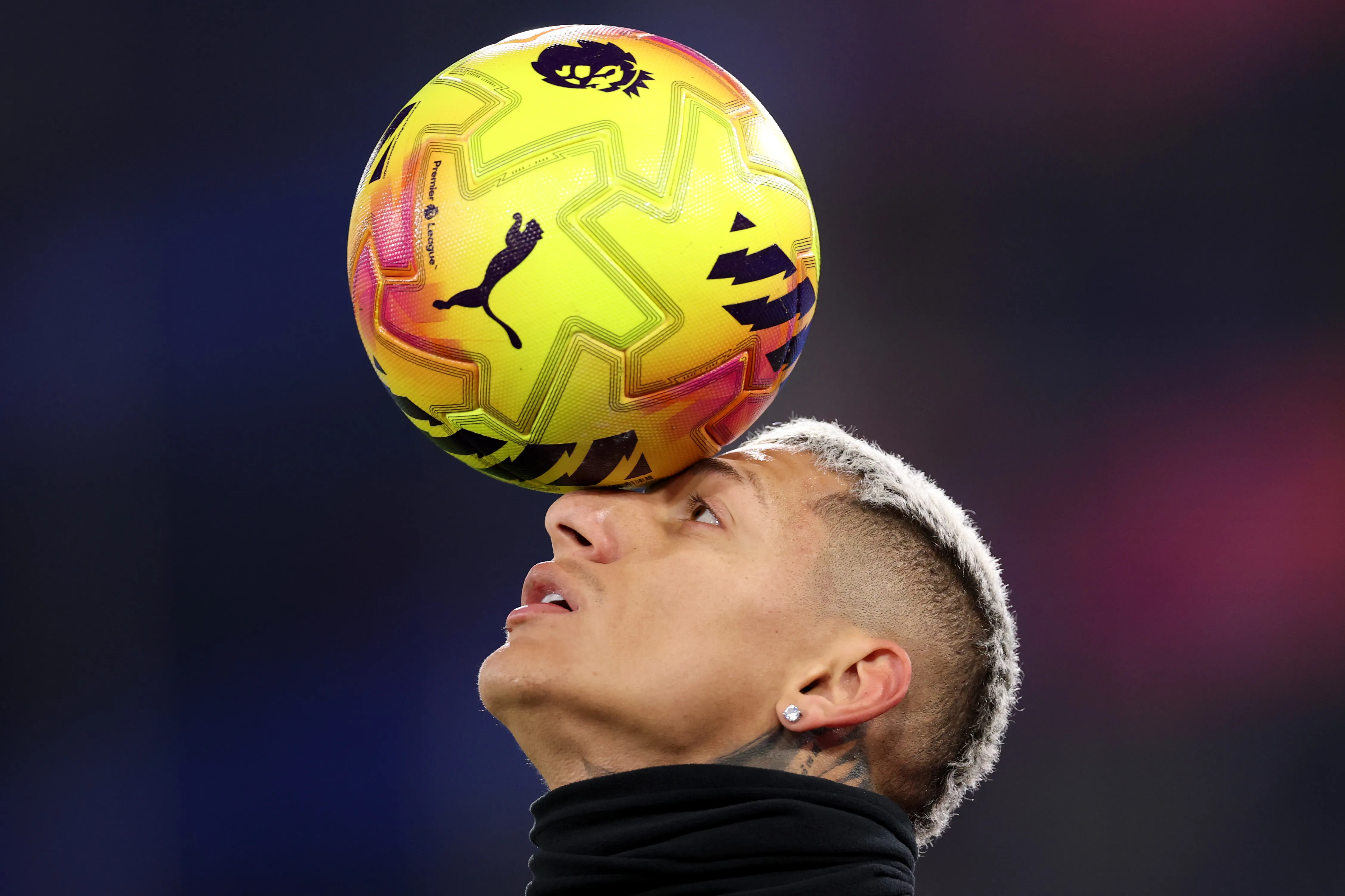 Richarlison, atacante do Tottenham. Foto: Justin Setterfield/Getty Images