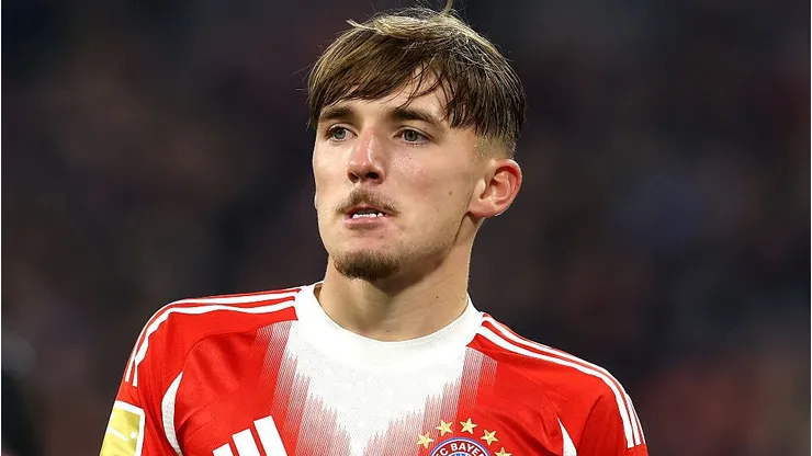Lennart Karl, do Bayern de Munique, pediu desculpas ao clube após dizer que tem sonho de defender o Real Madrid no futuro (Foto: Alexander Hassenstein/Getty Images)