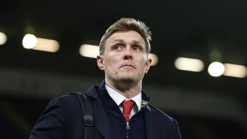 Fletcher, técnico interino do Manchester United (Photo by Michael Regan/Getty Images)