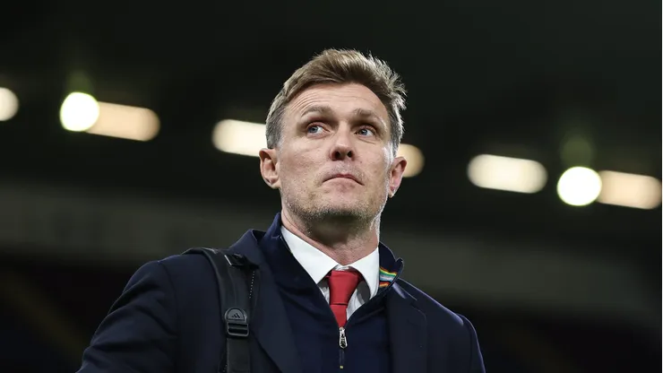 Fletcher, técnico interino do Manchester United (Photo by Michael Regan/Getty Images)