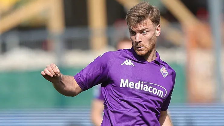 Lucas Beltrán deixou a Fiorentina para assinar com o Valencia. Gabriele Maltinti/Getty Images.